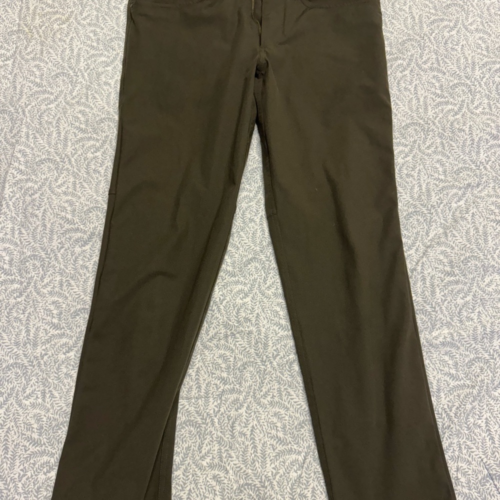 lululemon athletica Men's Dark Green Chinos